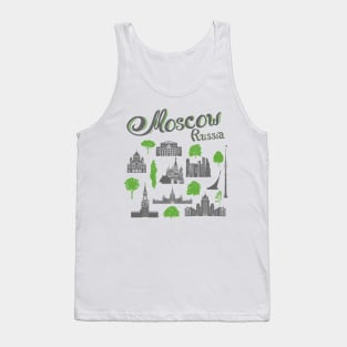 Moscow architecture Tank Top